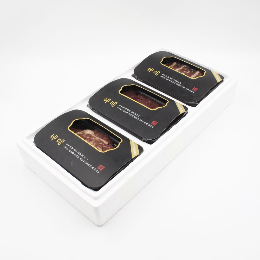 🥩 1++ 한우 선물세트 900g